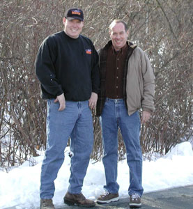 Richard and Daniel Backer
