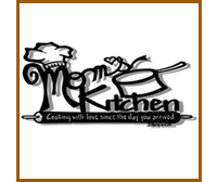 Mom's kitchen metal wall art