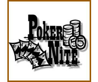 Poker Nite Metal Wall Art | Backer Art